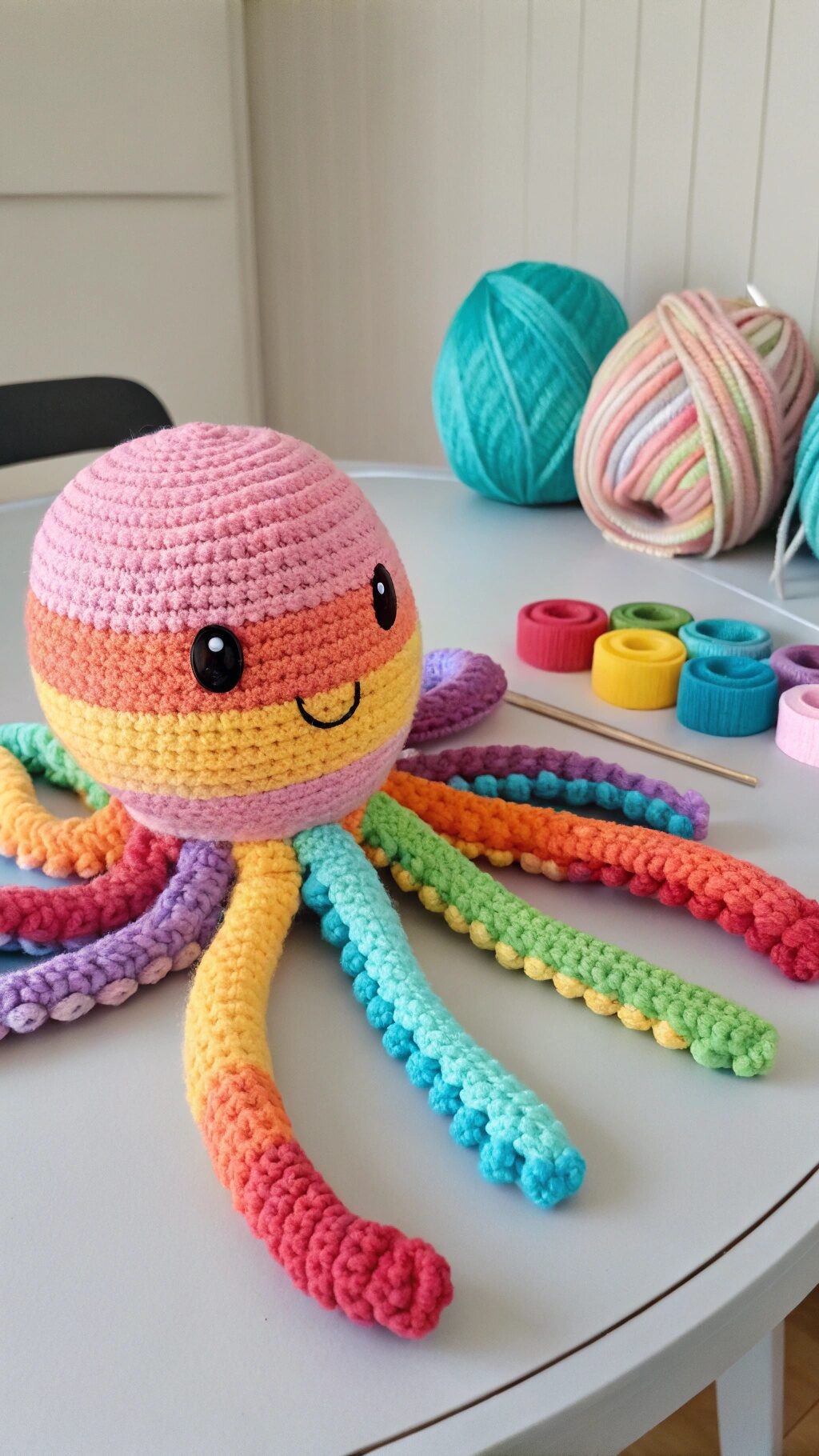 Colorful Squishy Octopus