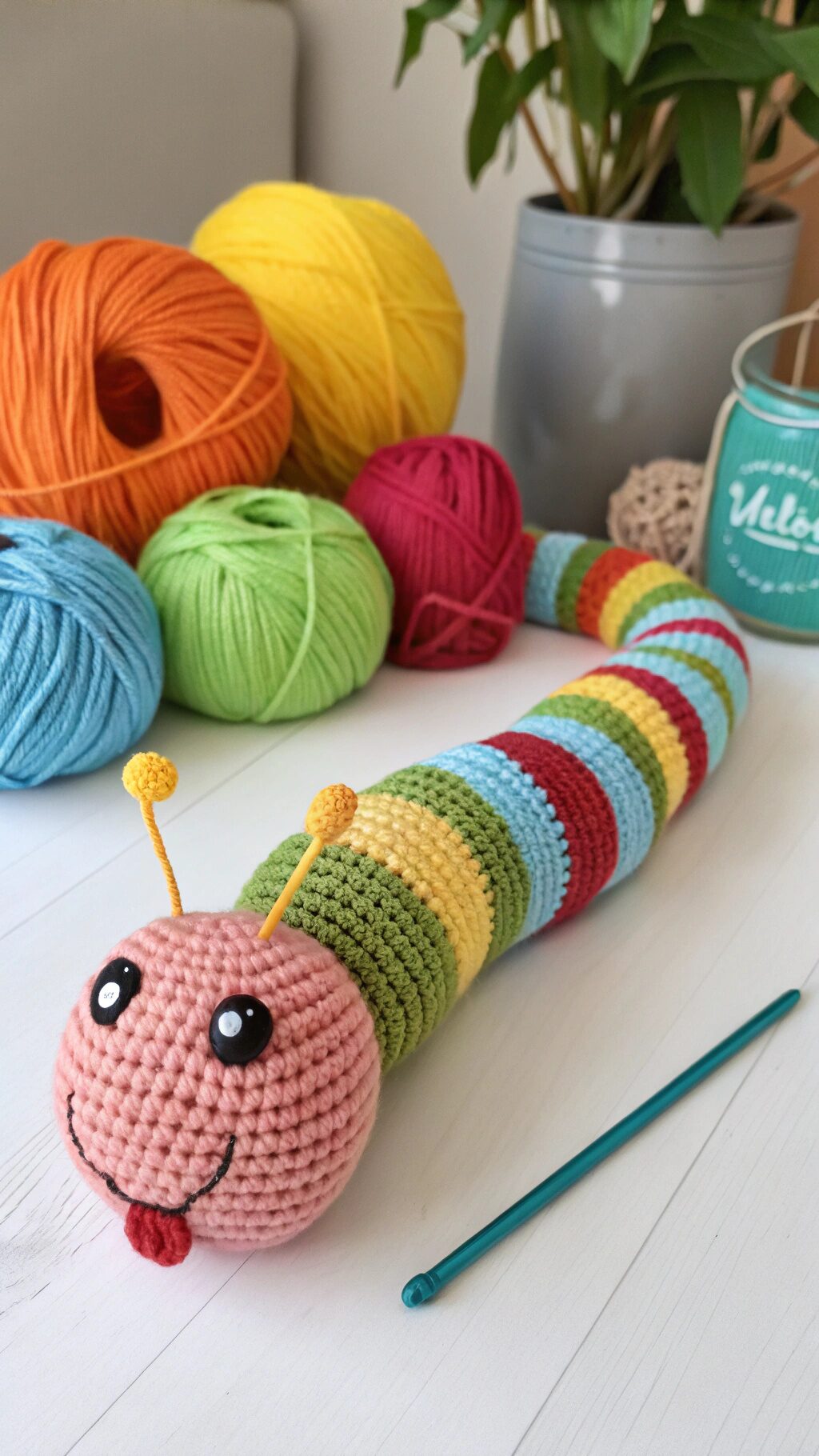 Crochet Worry Worm