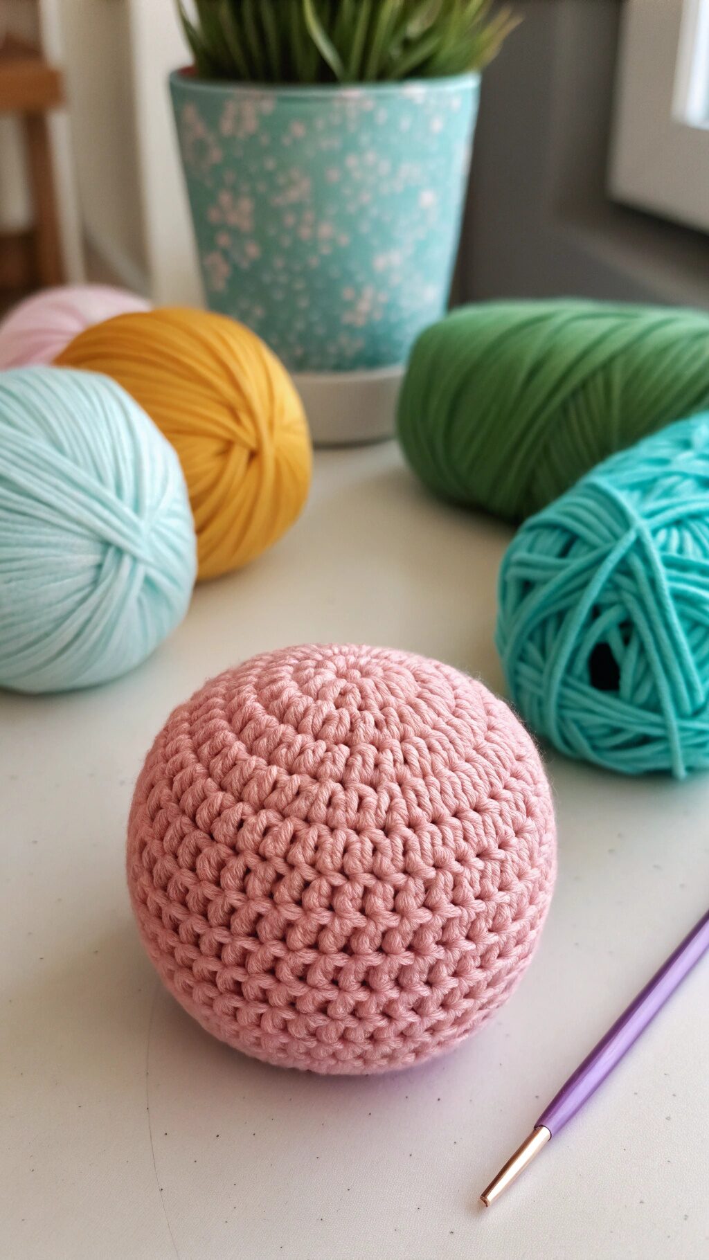 Yarn Ball Fidget Toy