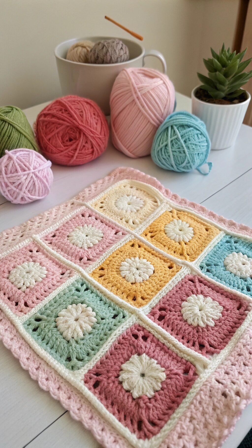 Crochet Sensory Blanket