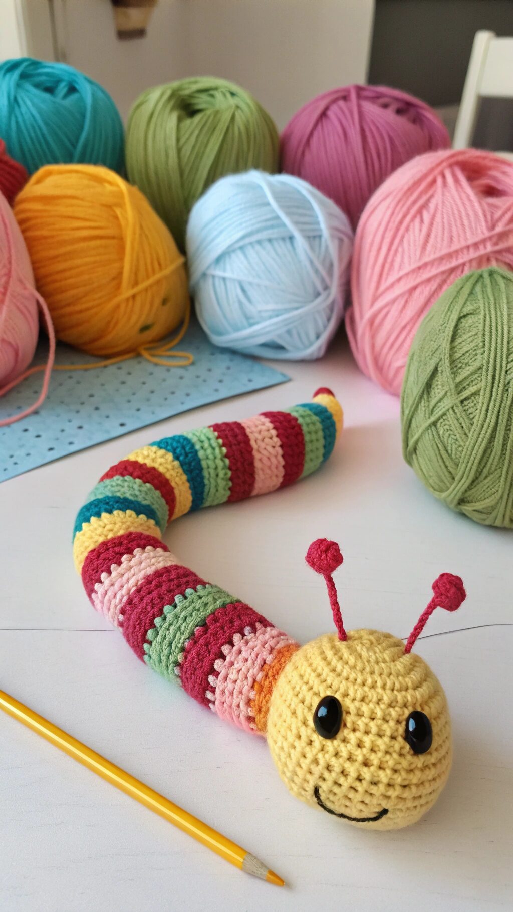 Crochet Wacky Worm