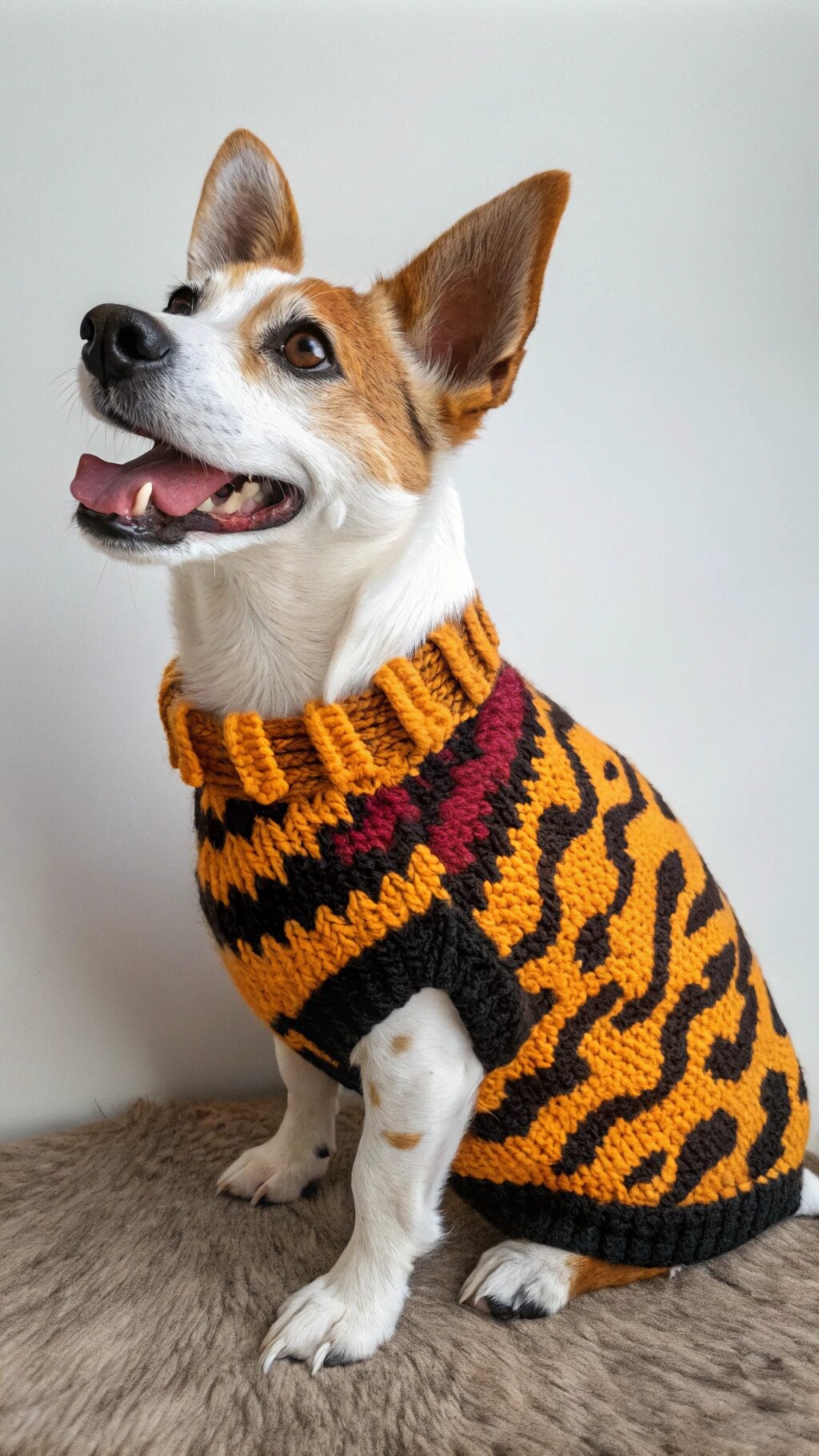 Fun Animal Print Sweater