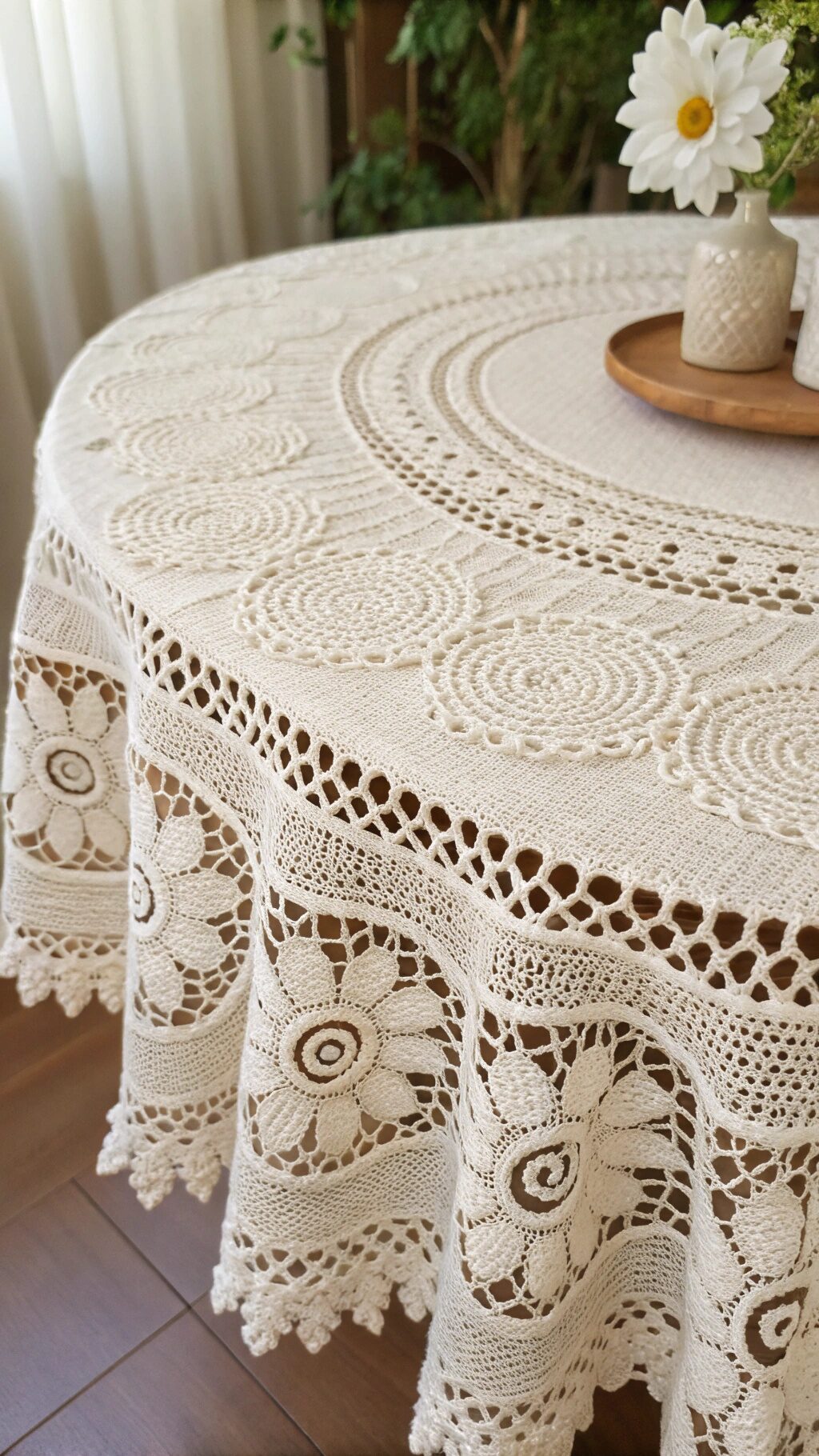 Round Crochet Tablecloth Options