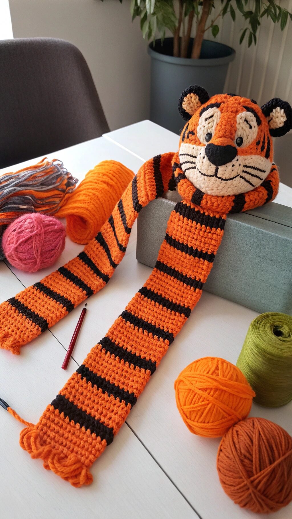 Tigger Scarf Design