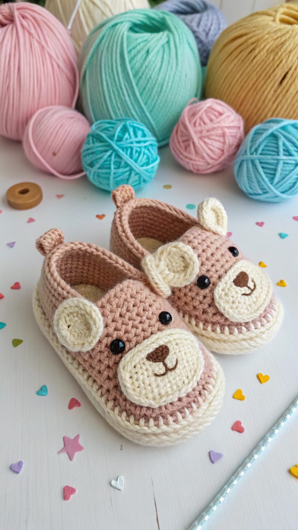 Adorable Bear Booties