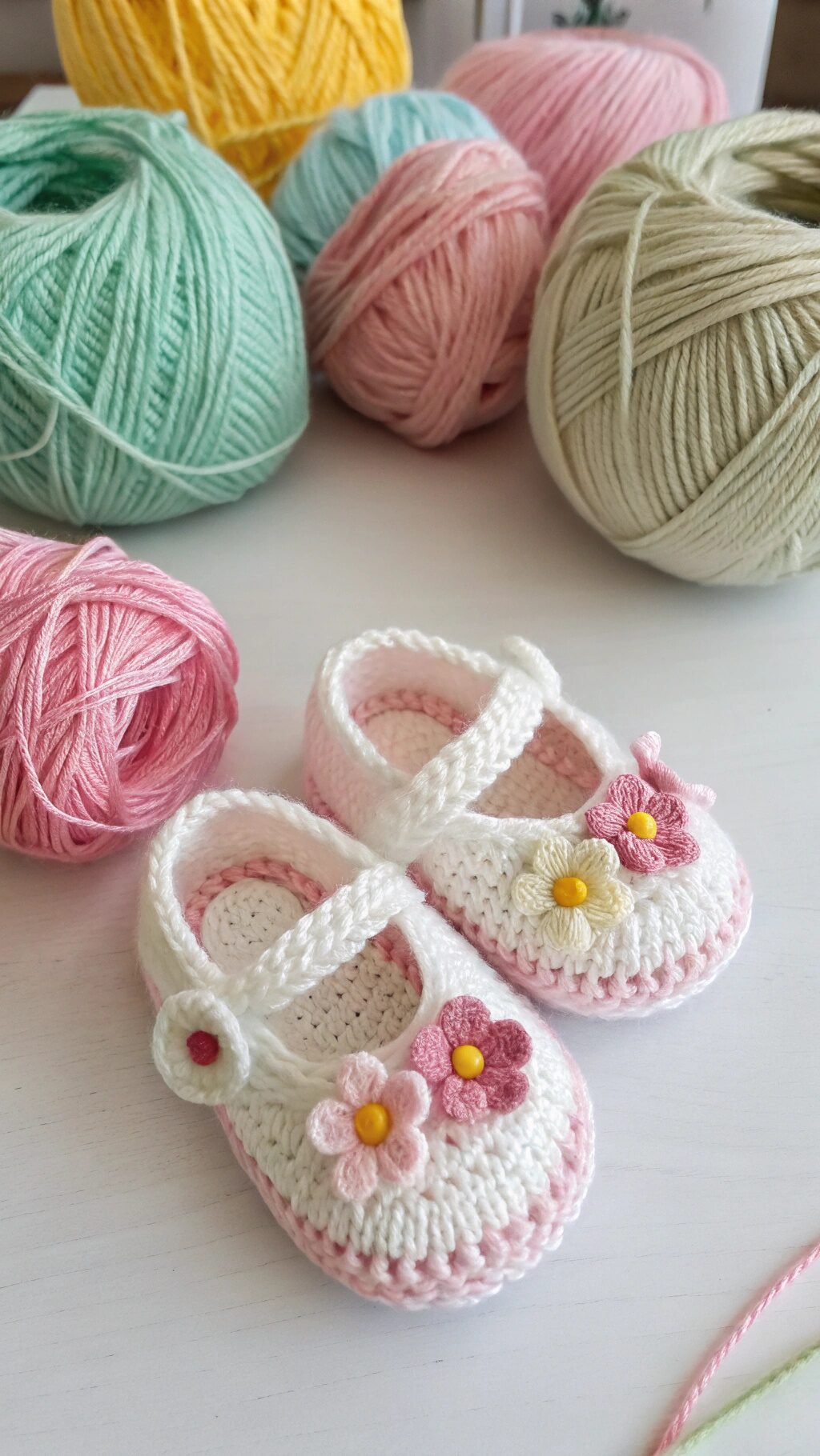 Whimsical Flower Appliqué Shoes