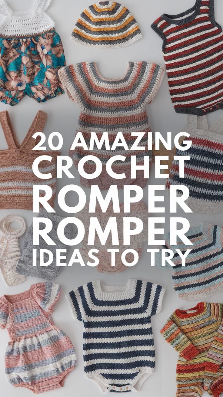 Crochet Detailed Fashion Romper main image 0