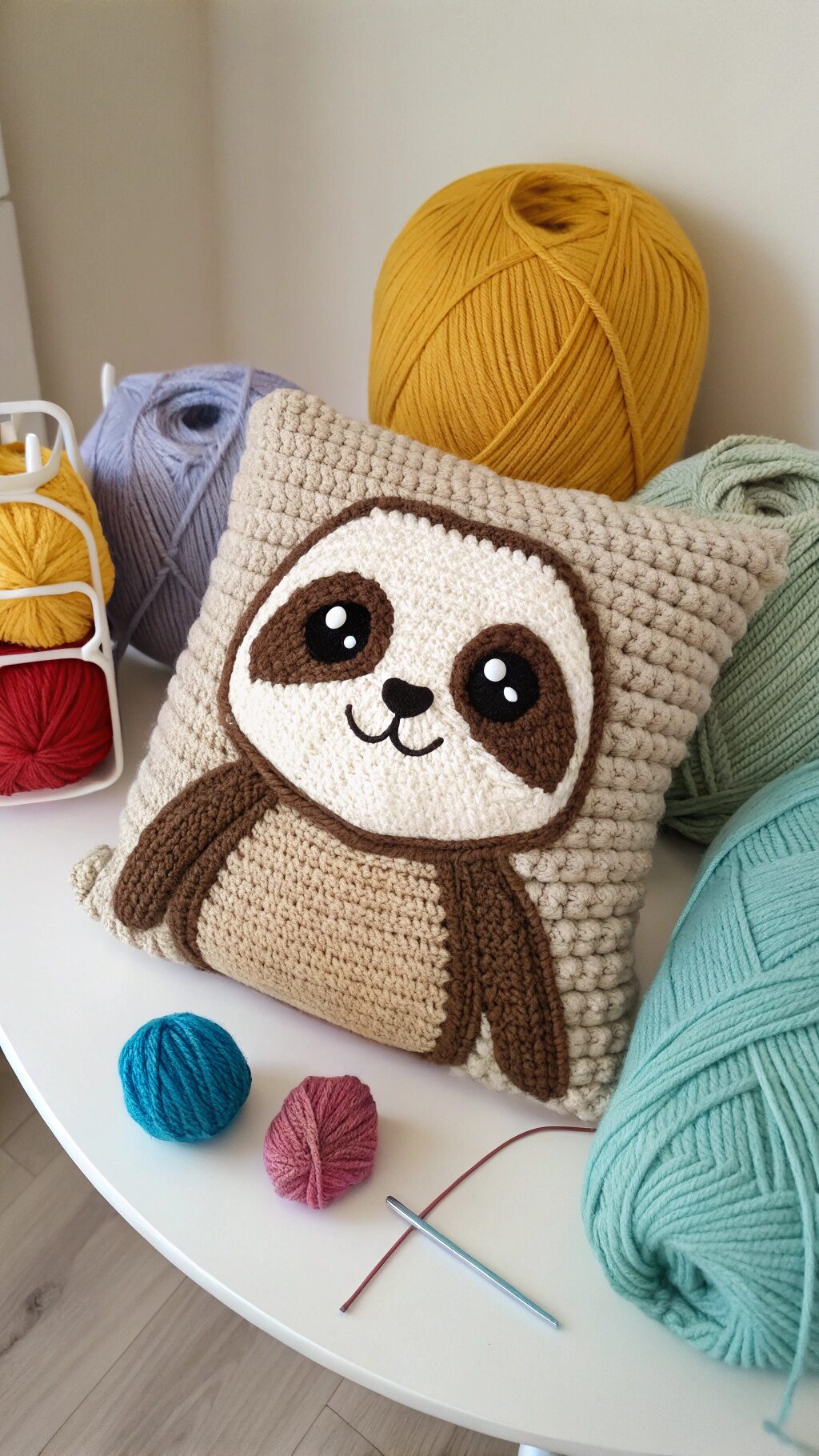 Sloth Pillow Pattern