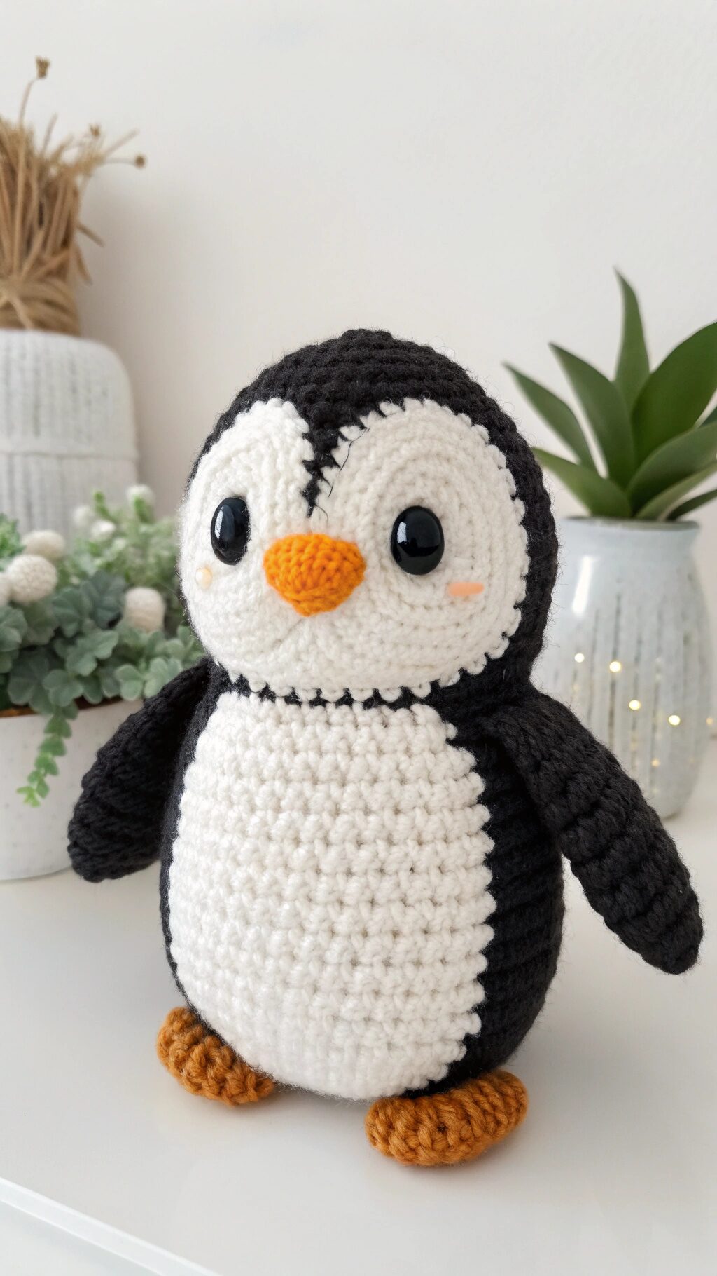 Snuggly Penguin Toy