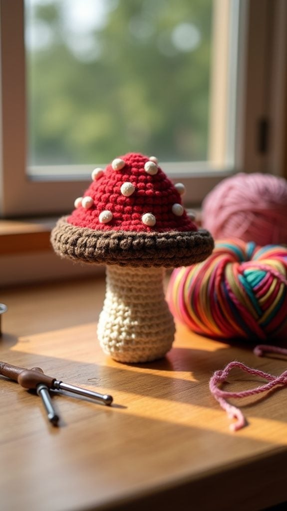 intricate fungal design elements