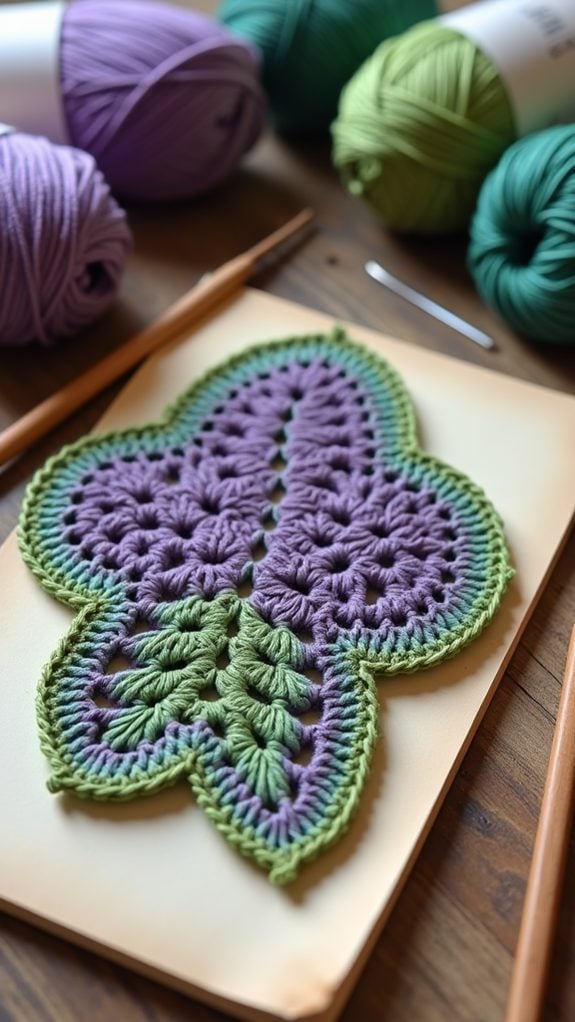 lush purple foliage beauty