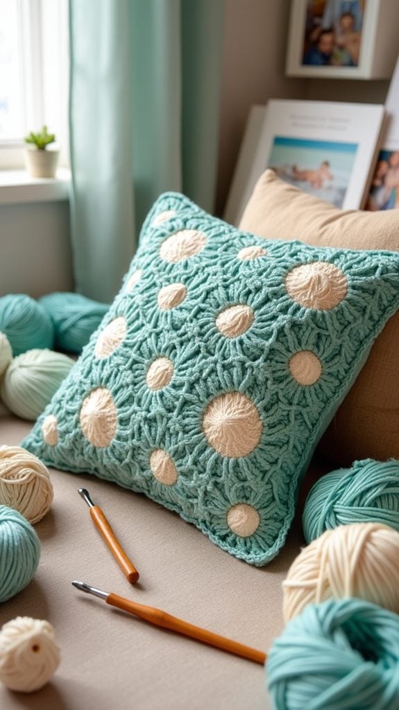 marine themed shell decor