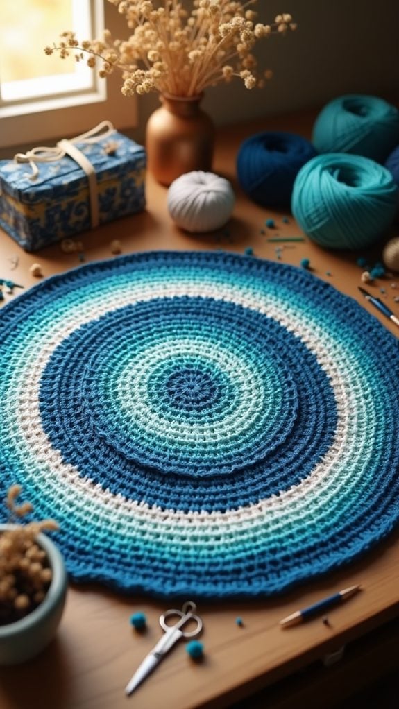 meditative sea pattern art