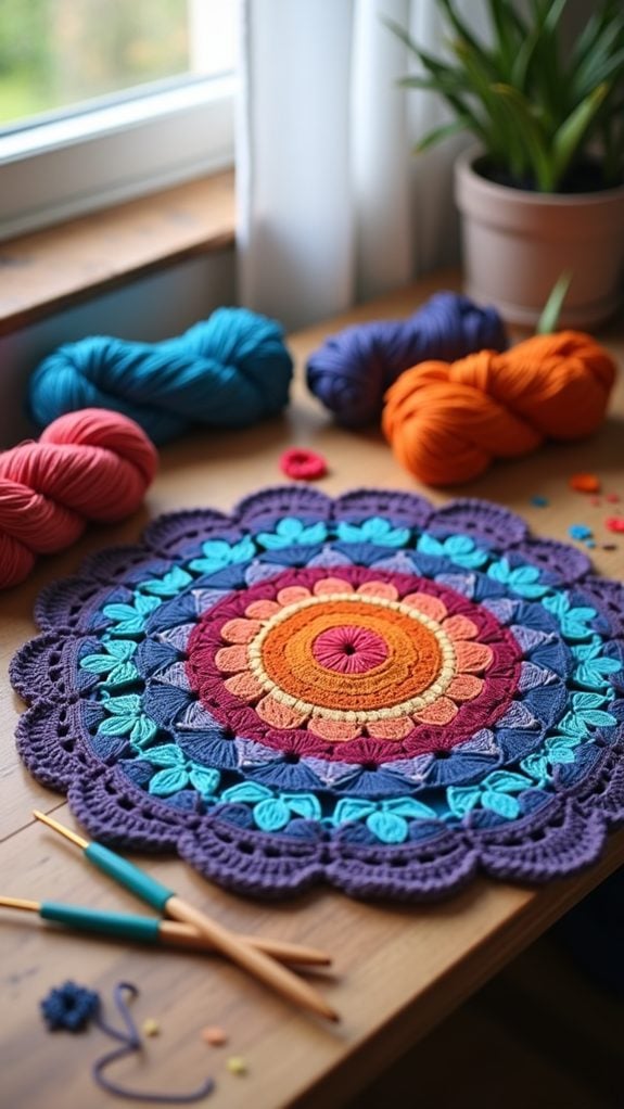 monthly mandala art feature