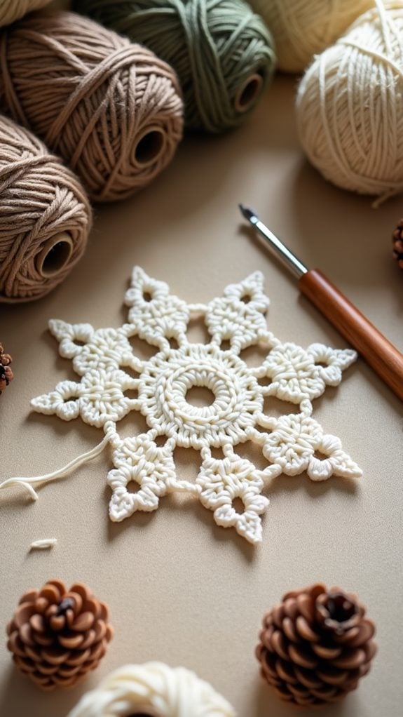 natural winter beauty unfolds