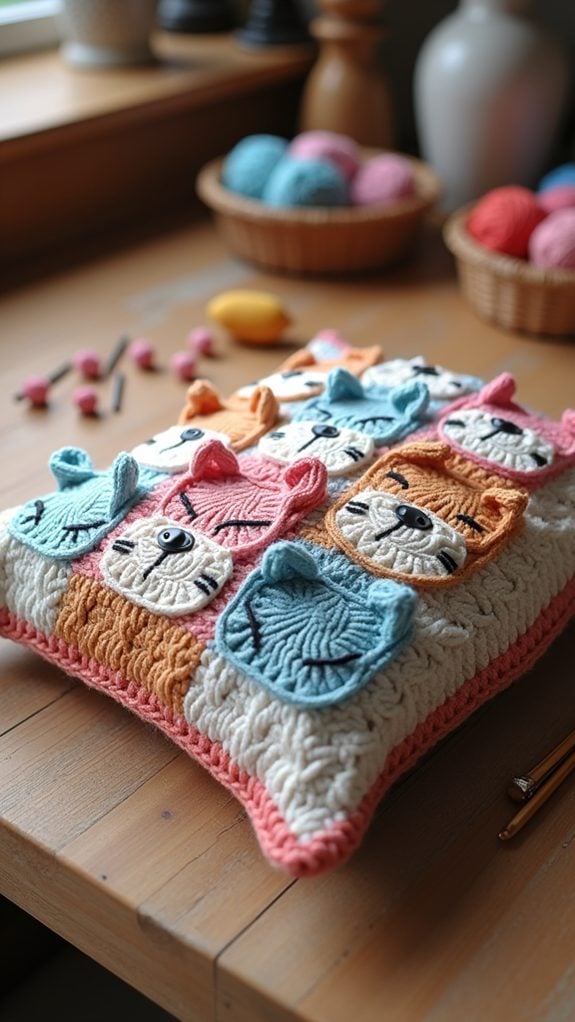 playful animal expressions art