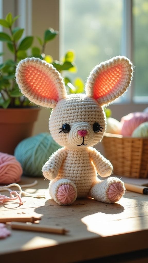 retro bunny design concept