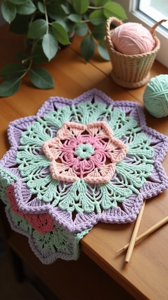 retro floral pattern collection