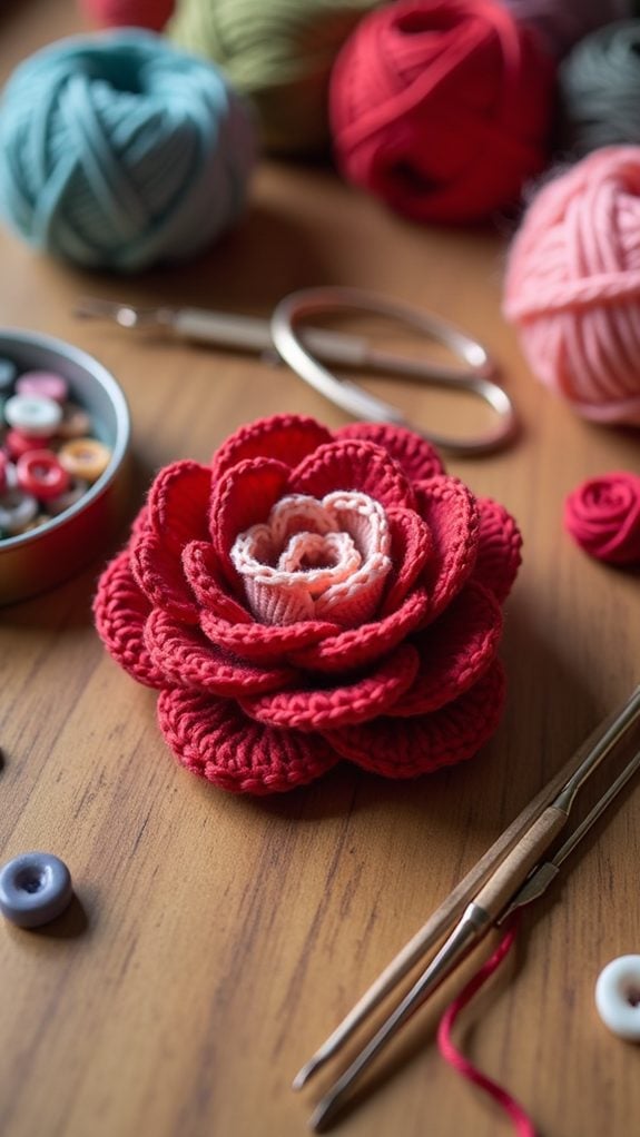 simple floral accessory design