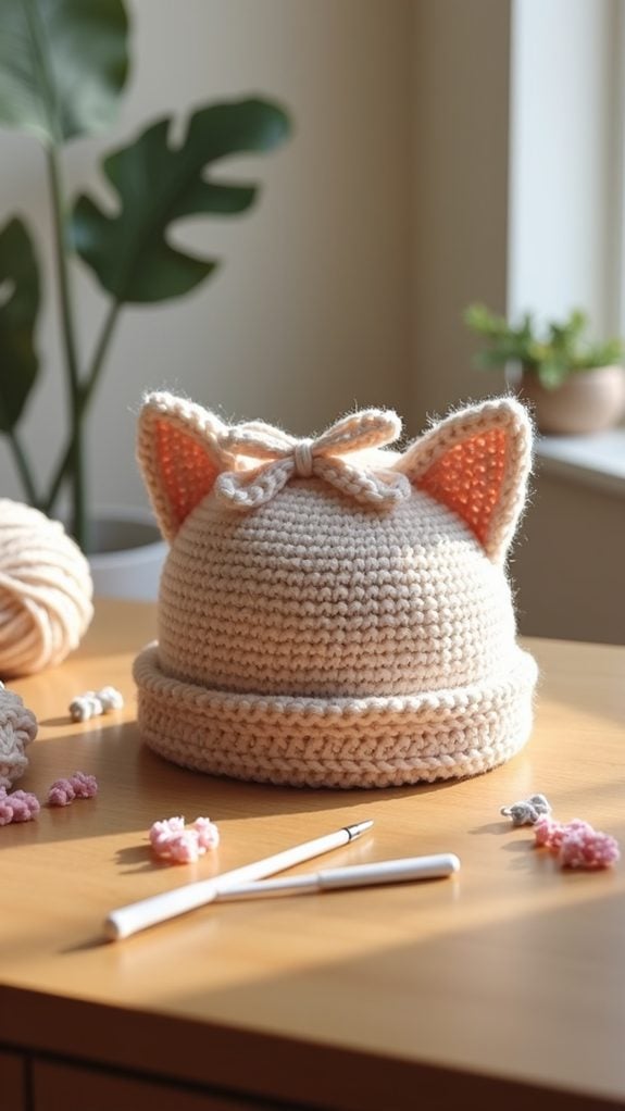 simple knit cap design