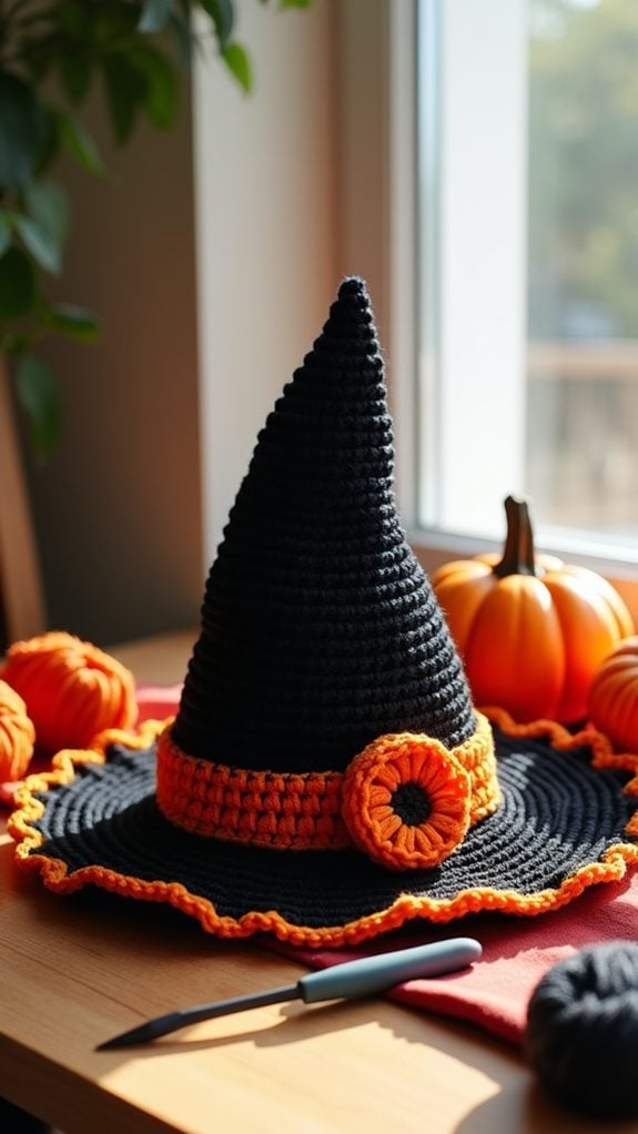 spooky pumpkin witch accessory