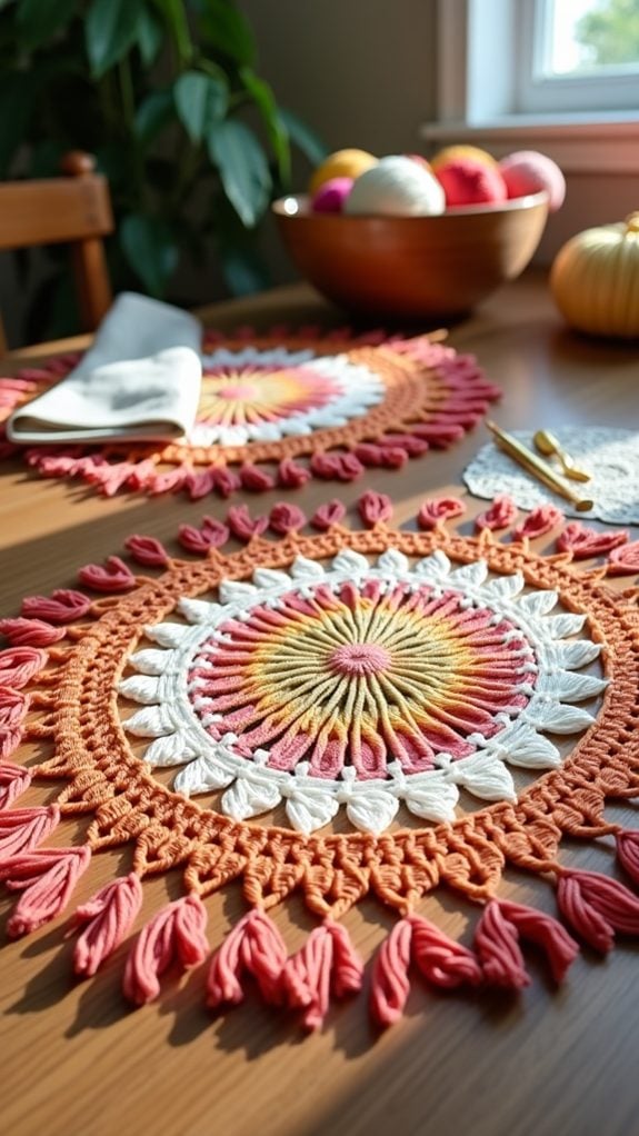 stylish bohemian table decor