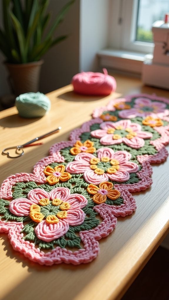 stylish floral table decor