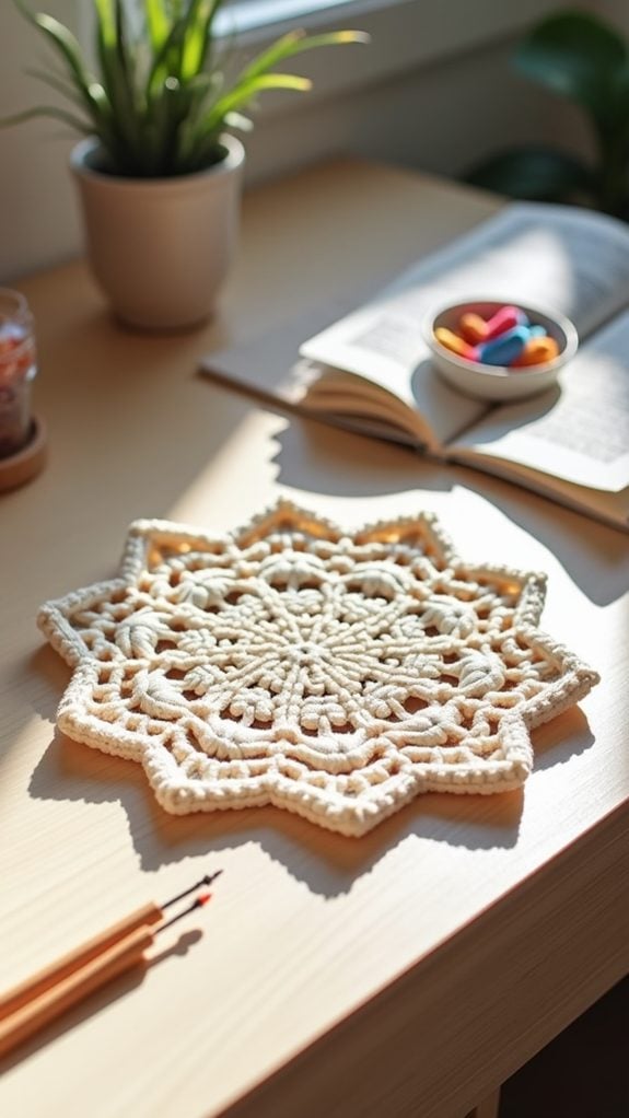 stylish shell coaster set