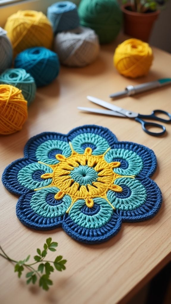 symmetrical patterned artistry joy