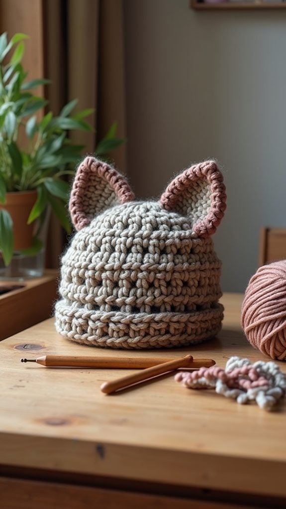 trendy casual winter hat