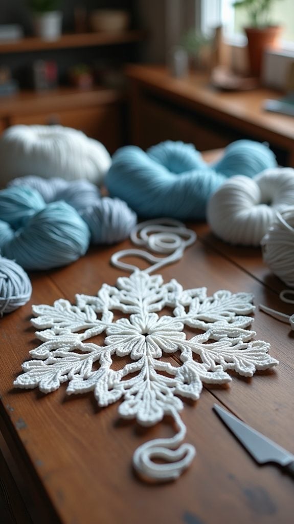 unique frosty design element