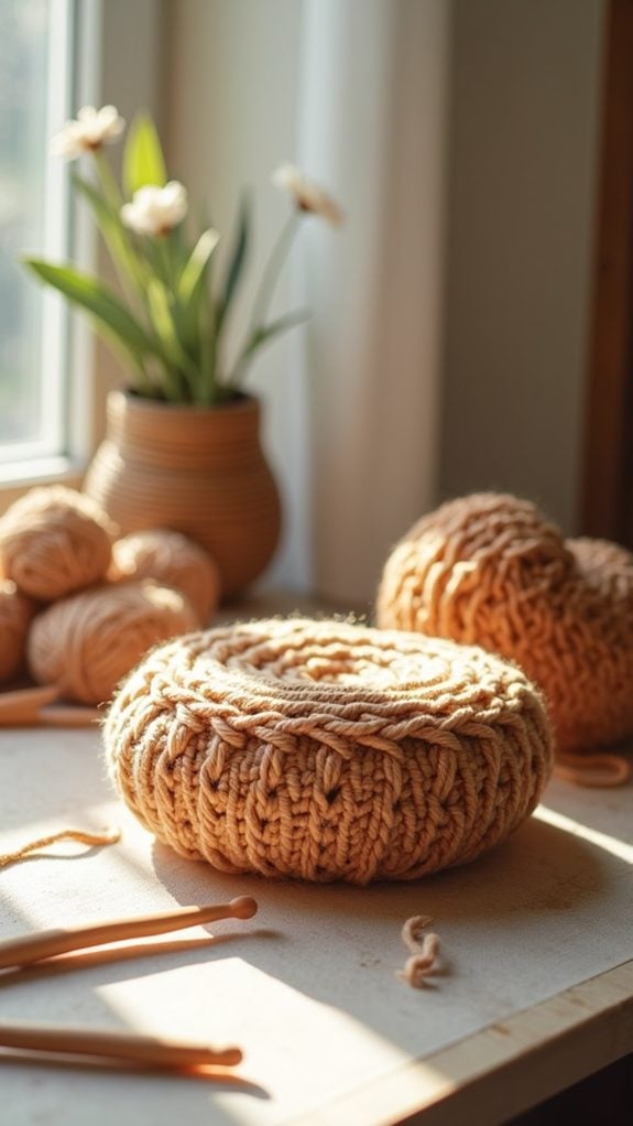 warm handcrafted knitwear style