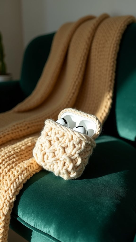 cozy textured knitwear style