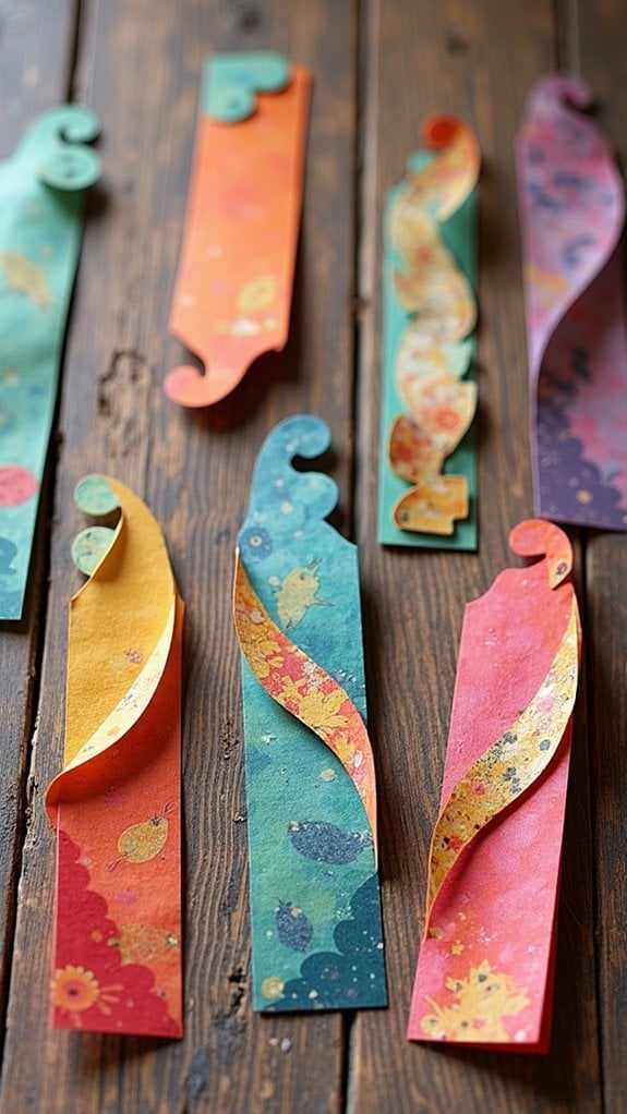 artistic page markers collection