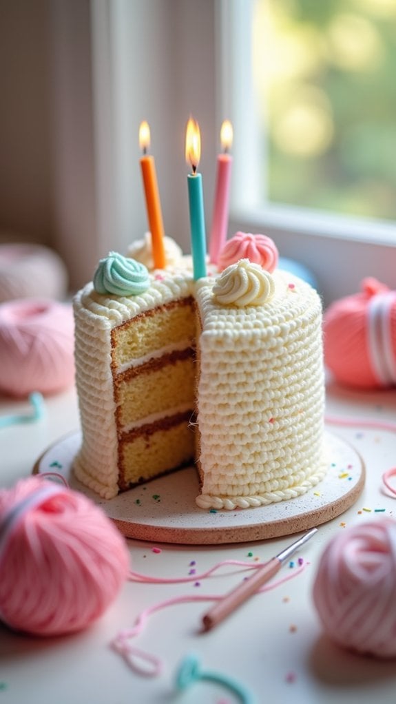 classic vanilla birthday cake