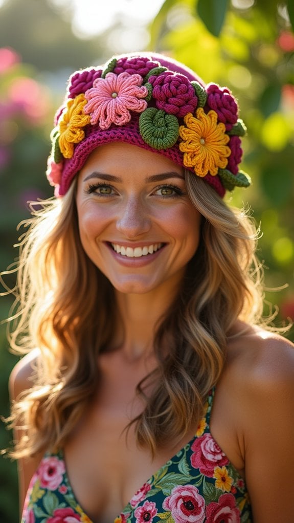 colorful flower designs showcase