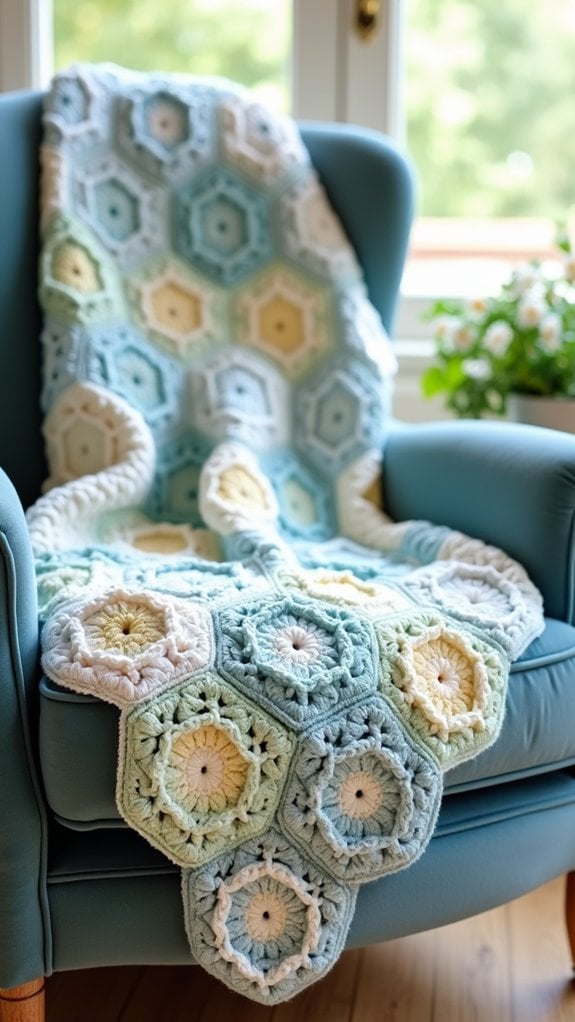 colorful geometric shape pattern