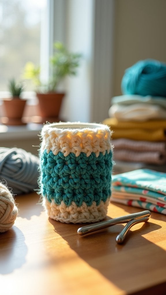 cozy oversized beverage holder