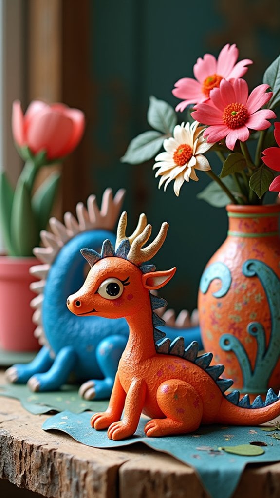 creative paper mache crafts