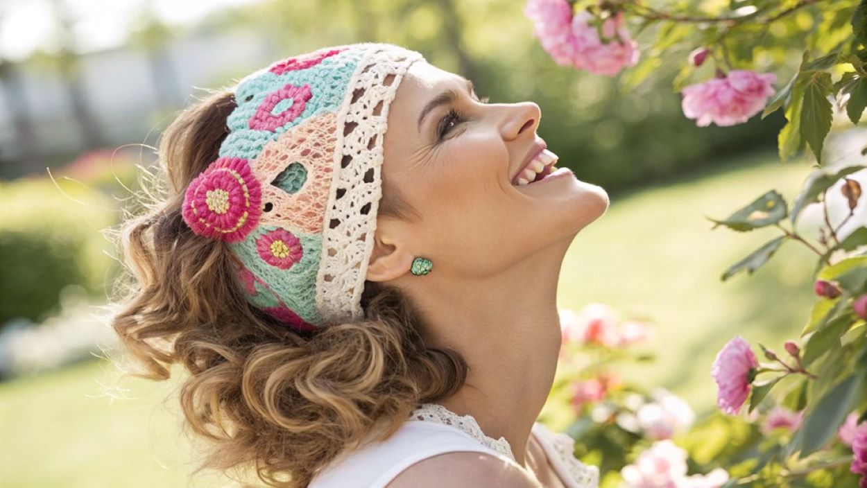 20 Latest Crochet Hair Bandana Ideas To Try In 2025!