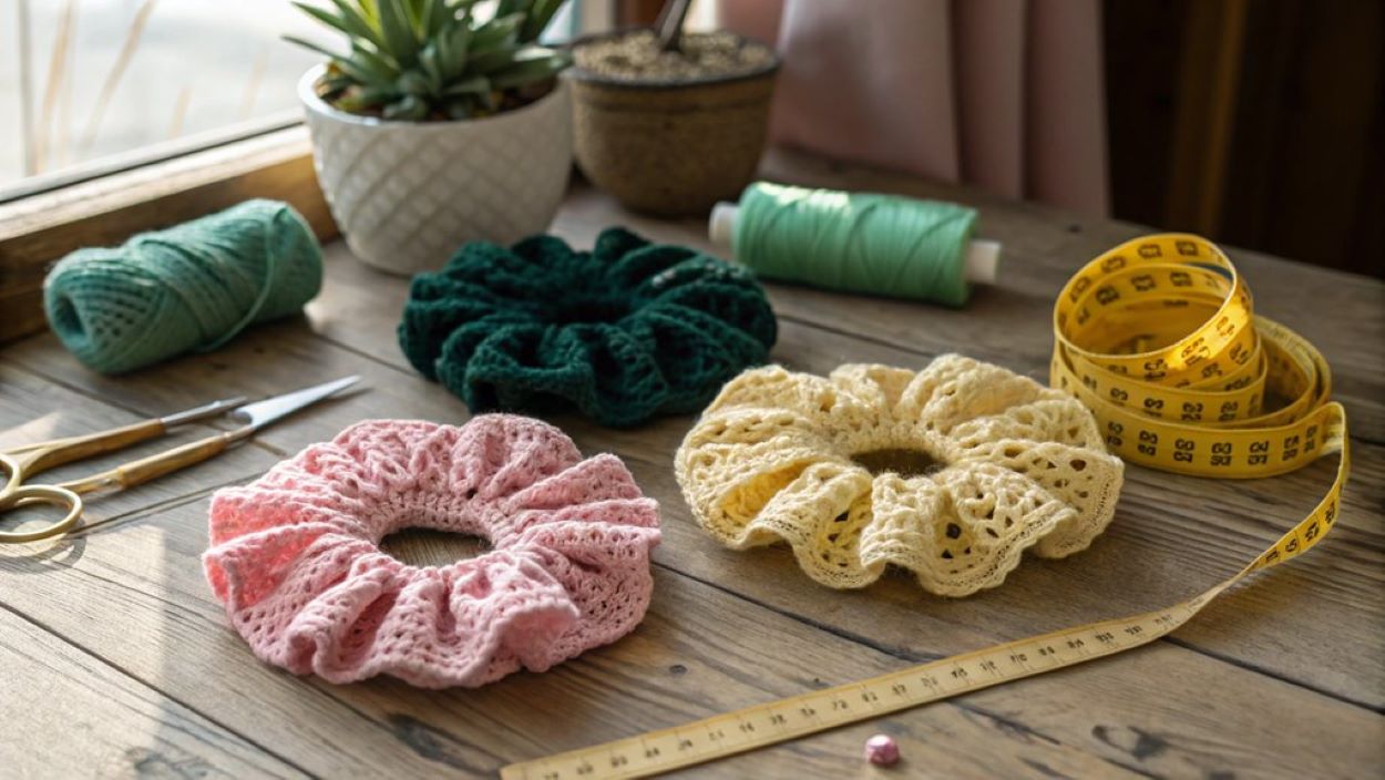 20 Latest Crochet Scrunchies Ideas To Try In 2025!