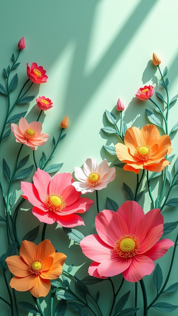 delicate handcrafted floral creations