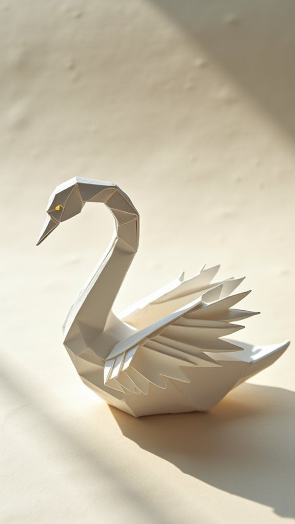 elegant and graceful bird