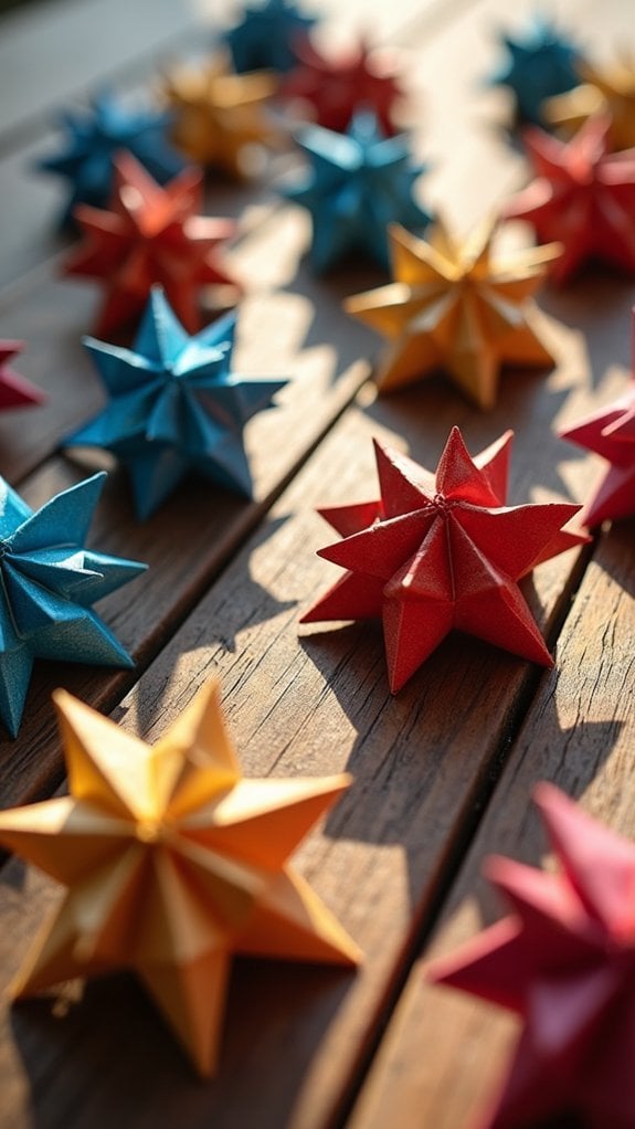 elegant paper star design