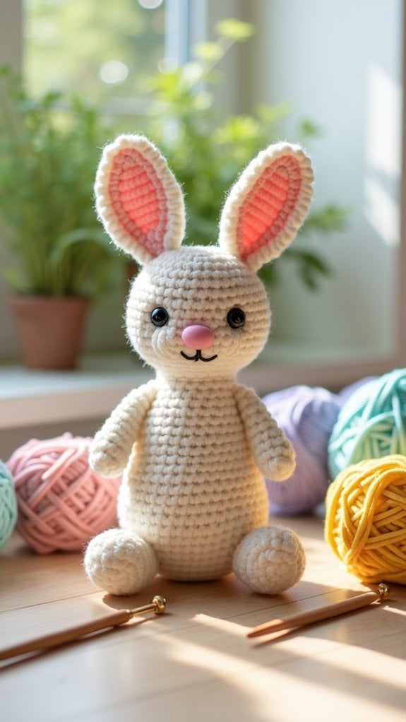 festive rabbit themed decor