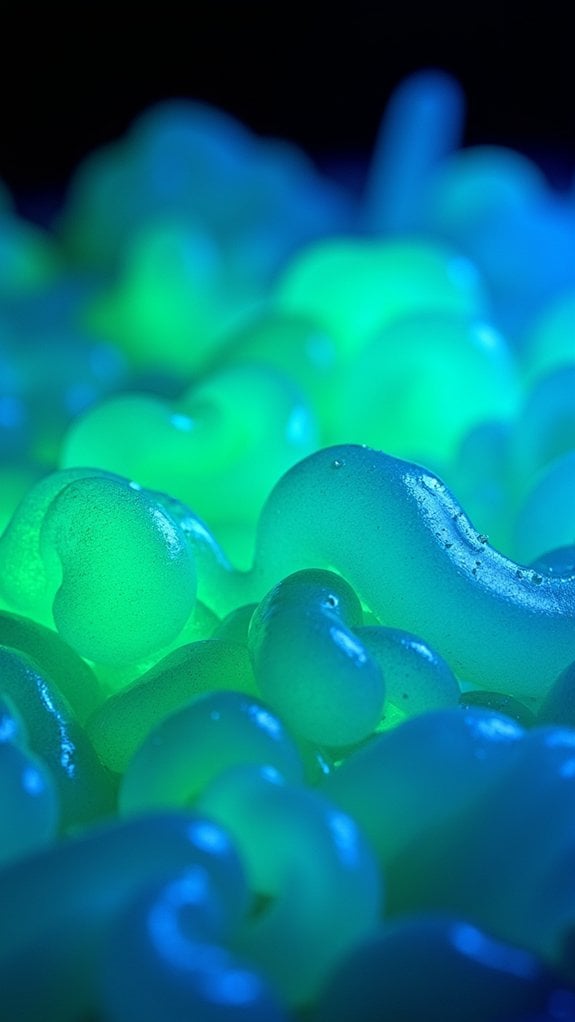 glowing stretchy fun slime