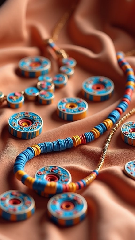 handmade paper bead jewelry