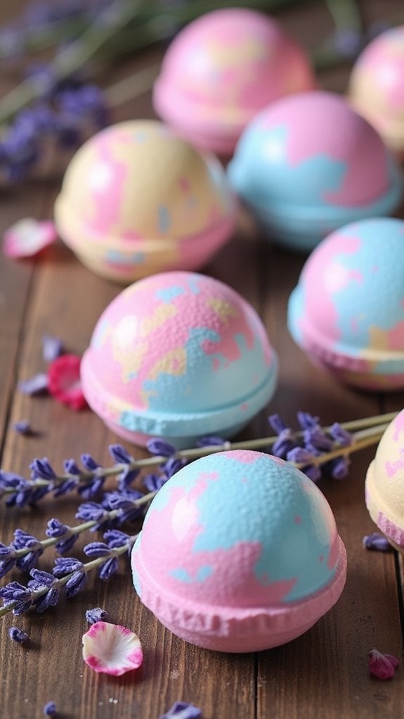 homemade fizzy bath treats