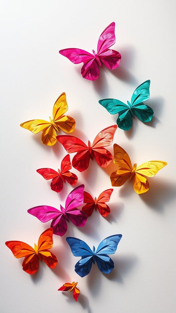 paper art creation process