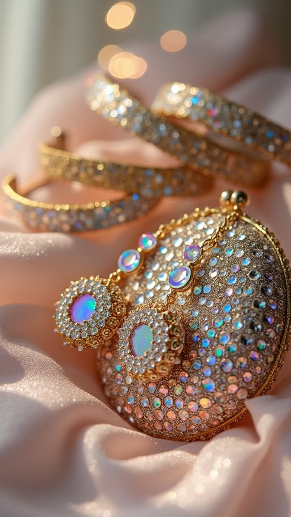 sparkling fashionable decorative items